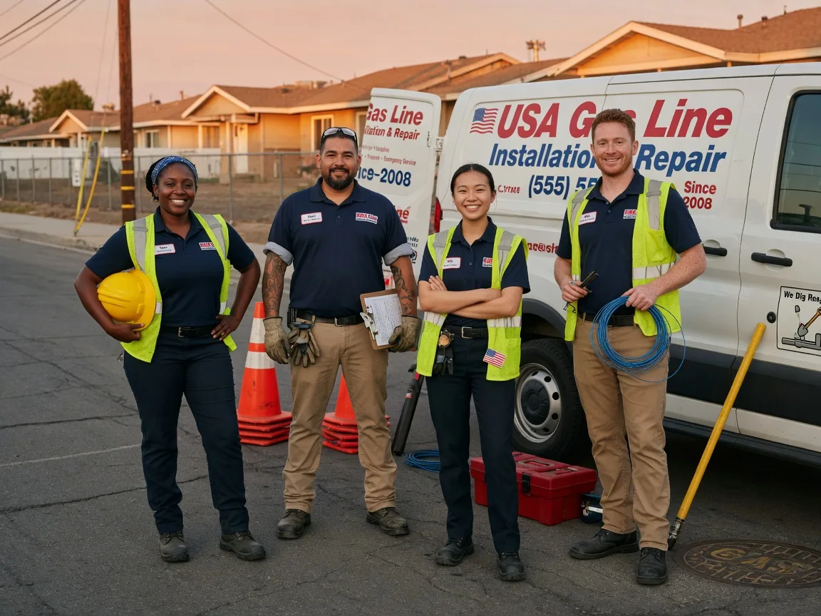Gas Line Installation company in Vallecitos, NM